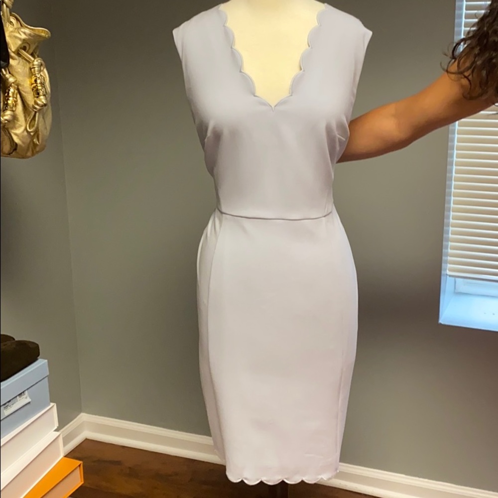 French connection blue dress